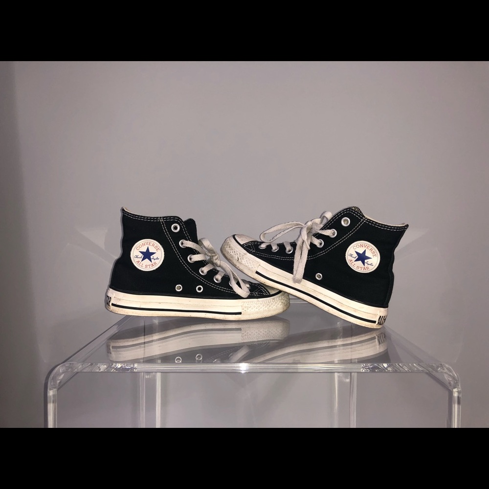Black Hightop Converse